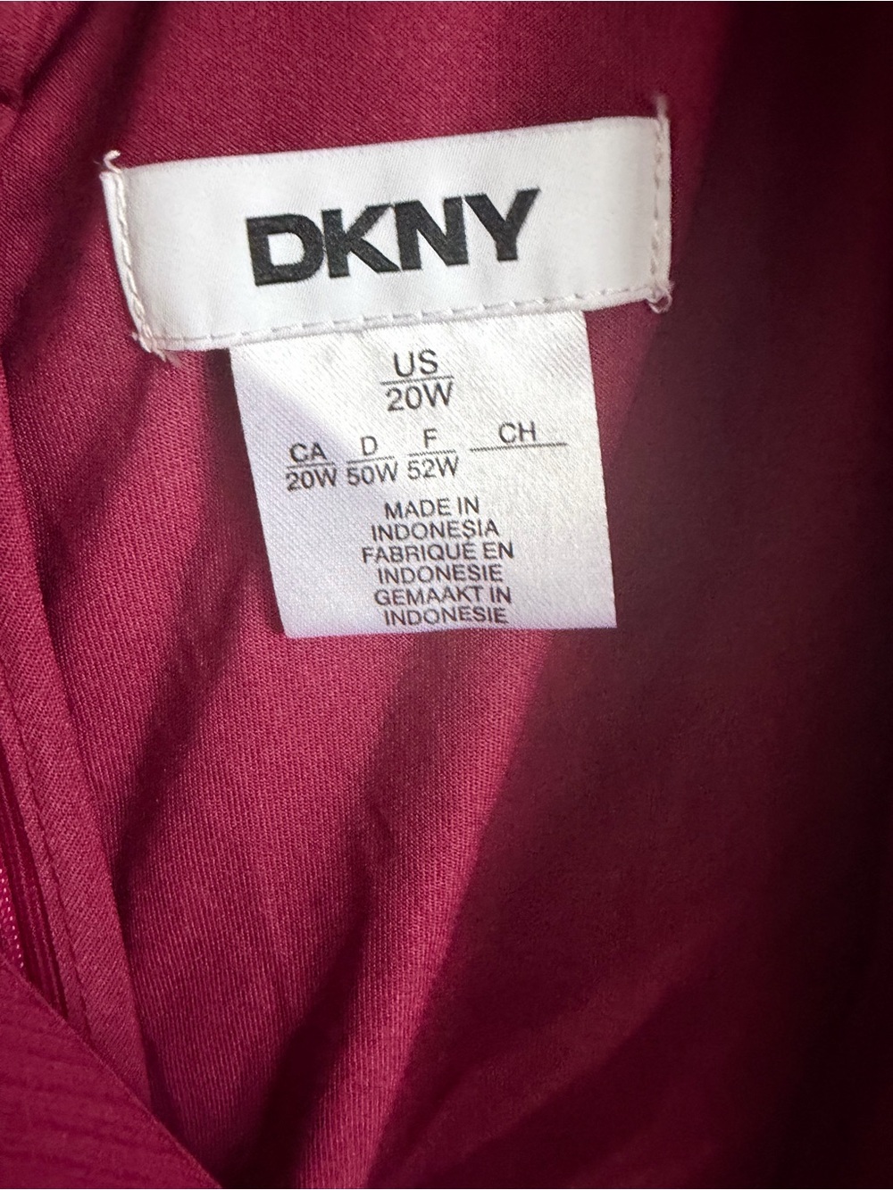 DKNY Ruffle High-Low Midi Dress - Picture 4 of 4